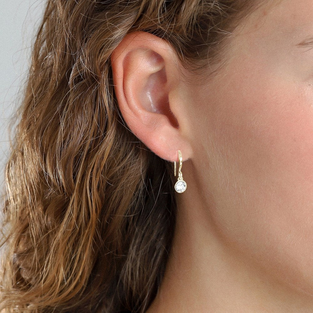 Lucia Pi Earrings - Gold Plated - Dangle