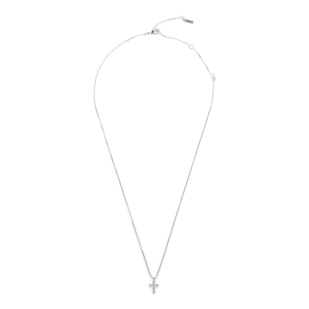 Clara Pi Necklace - Silver Plated