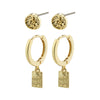 Valkyria Earrings - Gold Plated