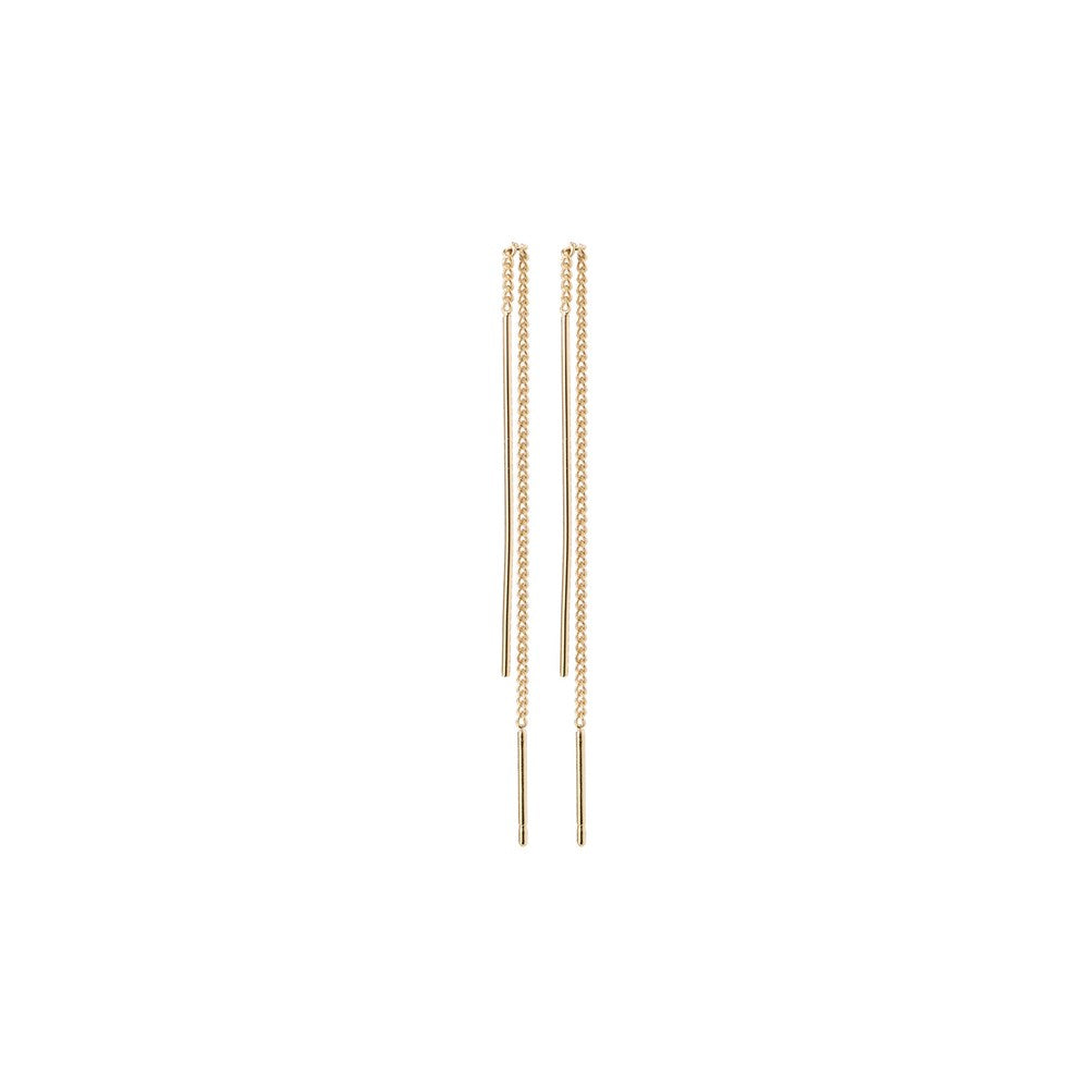 Tahoe Pi Earrings - Bar - Gold Plated