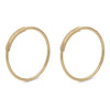 Raquel Pi Hoops - Gold Plated 18mm
