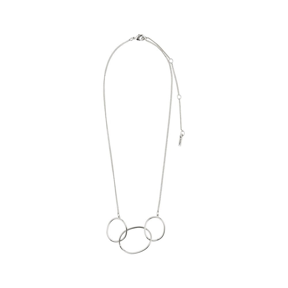 Nika Necklace - Silver Plated