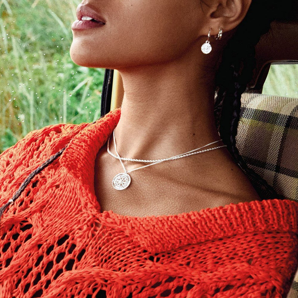 Pam Necklace - Silver Plated