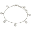 Chayenne Recycled Crystal Bracelet - Silver Plated