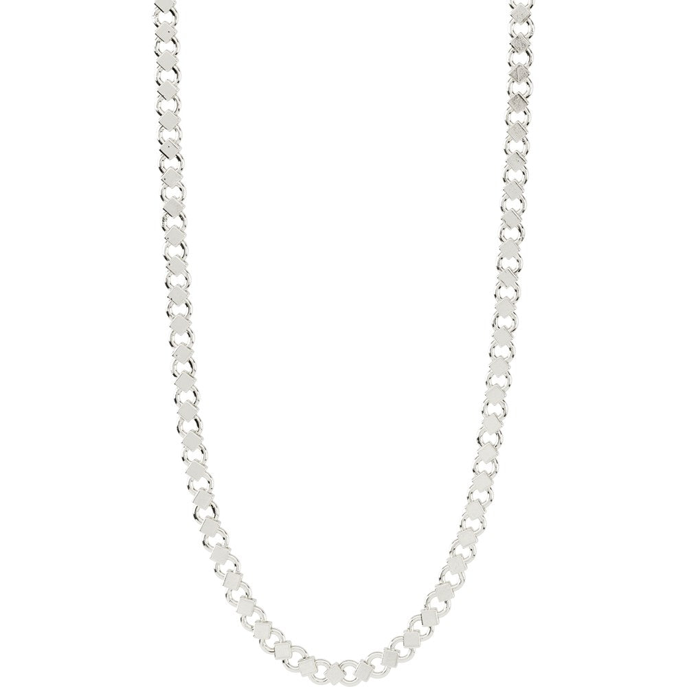 Desiree Recycled Necklace - Silver Plated